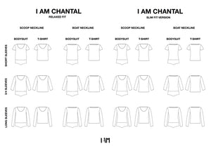 CHANTAL BODYSUIT & T-SHIRT • Pattern
