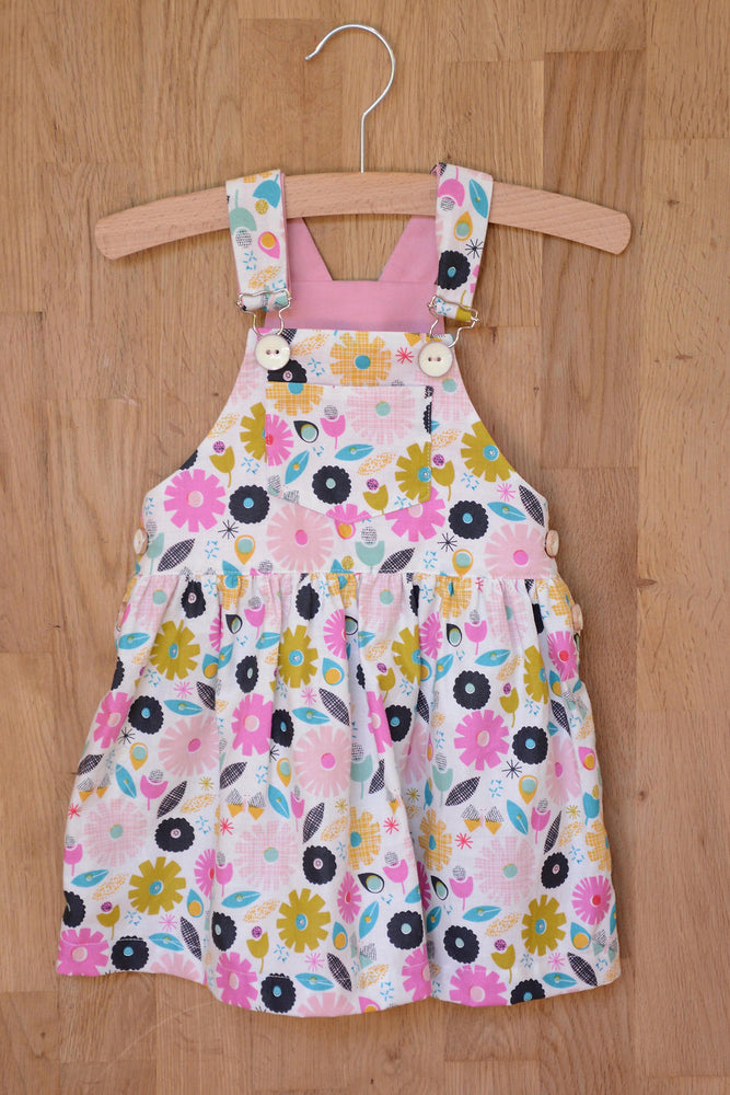 FRANKIE DUNGAREES & PINAFORE DRESS ages 6 months - 2 years • Pattern