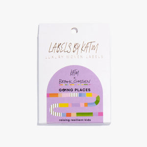 GOING PLACES • LIMITED EDITION • Luxury Woven Labels