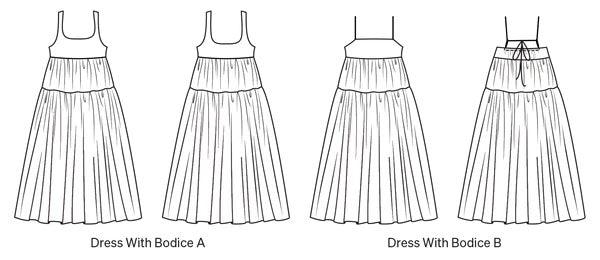 CELESTIA DRESS • Pattern