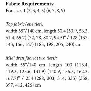 CLOUD DRESS • PDF Pattern