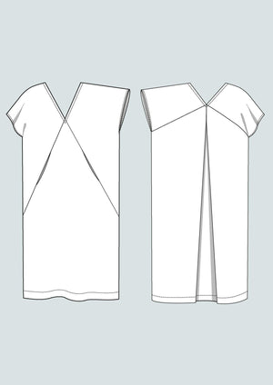 MINIMALIST KAFTAN DRESS • Pattern