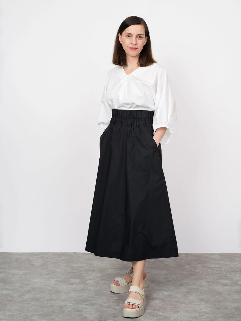 Elastic waist best sale maxi skirt australia