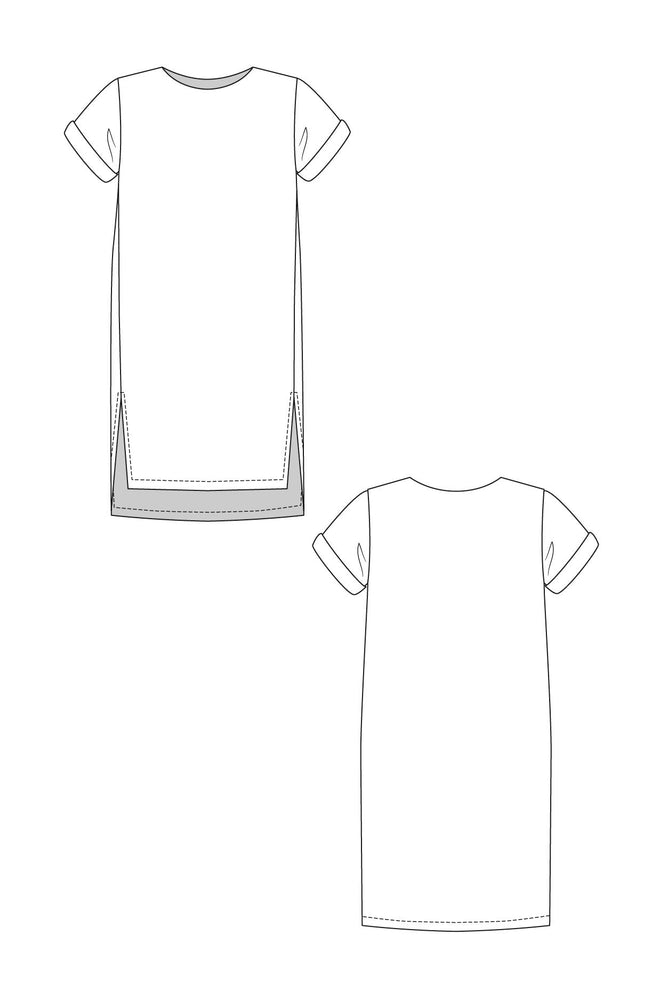 INARI DRESS & CROP TEE • PDF Pattern
