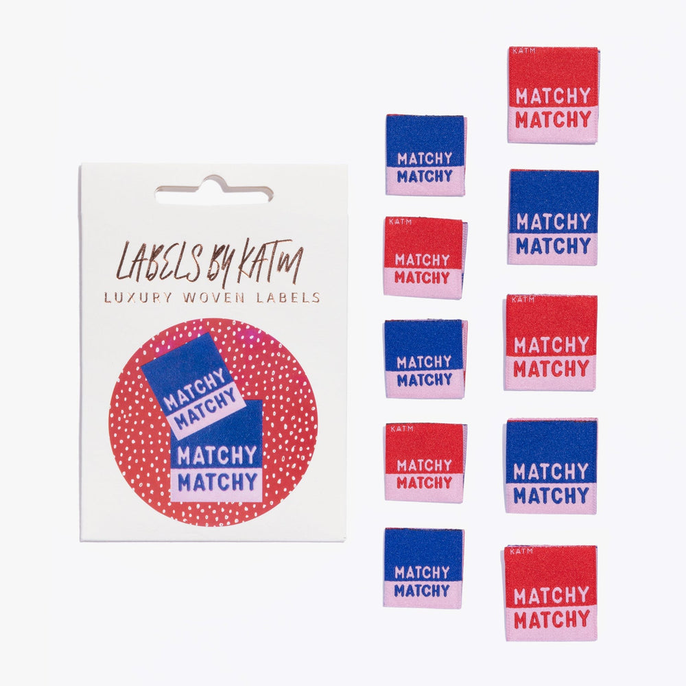 MATCHY MATCHY • Luxury Woven Labels