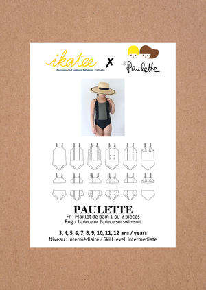 PAULETTE Swimsuit - Kids 3Y/12Y • Pattern