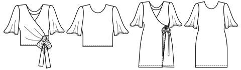 SEQUENCE BLOUSE & DRESS • Pattern