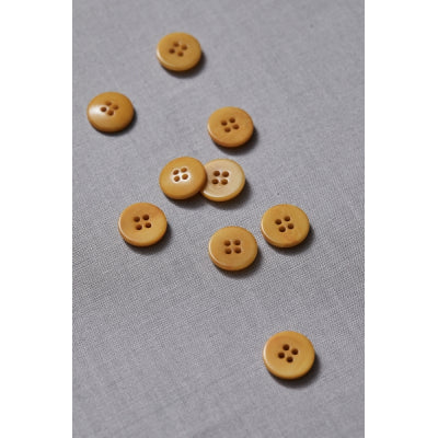 COROZO BUTTONS • Amber • 11mm or 15mm