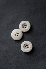 RECYCLED BUTTONS • Chalk • 20mm