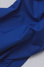 ORGANIC PAPERTOUCH COTTON POPLIN • Cobalt Blue $40.00/metre