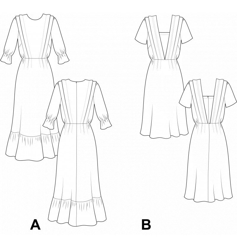 SEDAVI DRESS • Pattern