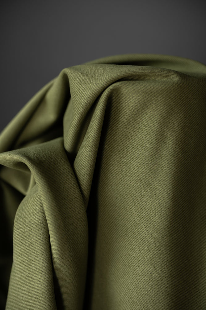 ORGANIC COTTON TWILL 410gsm • Otto Green $59.00/metre