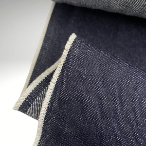 JAPANESE YARN DYED DENIM 12oz • Classic Blue • $62.00/metre