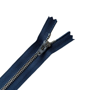 YKK Jean Zipper in Navy (560) at Pattern Scissors Frock