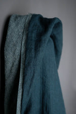 WOOLSEY • Linen/Wool Double Gauze • Alta Mare • Remnant 177cm