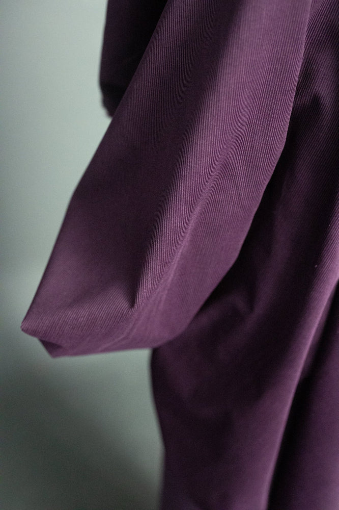 CORDUROY 14 WALE • Aubergine $60/per metre
