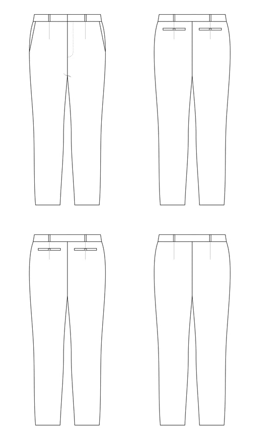 MERIAM TROUSERS • Pattern
