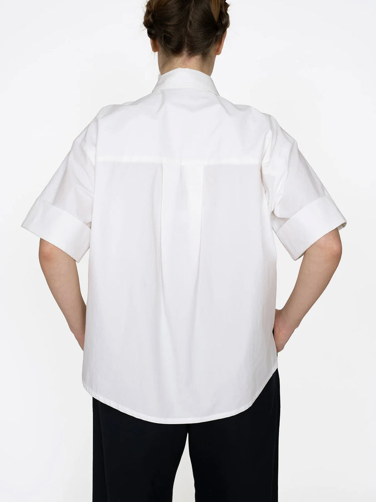 FRONT PLEAT SHIRT • Pattern