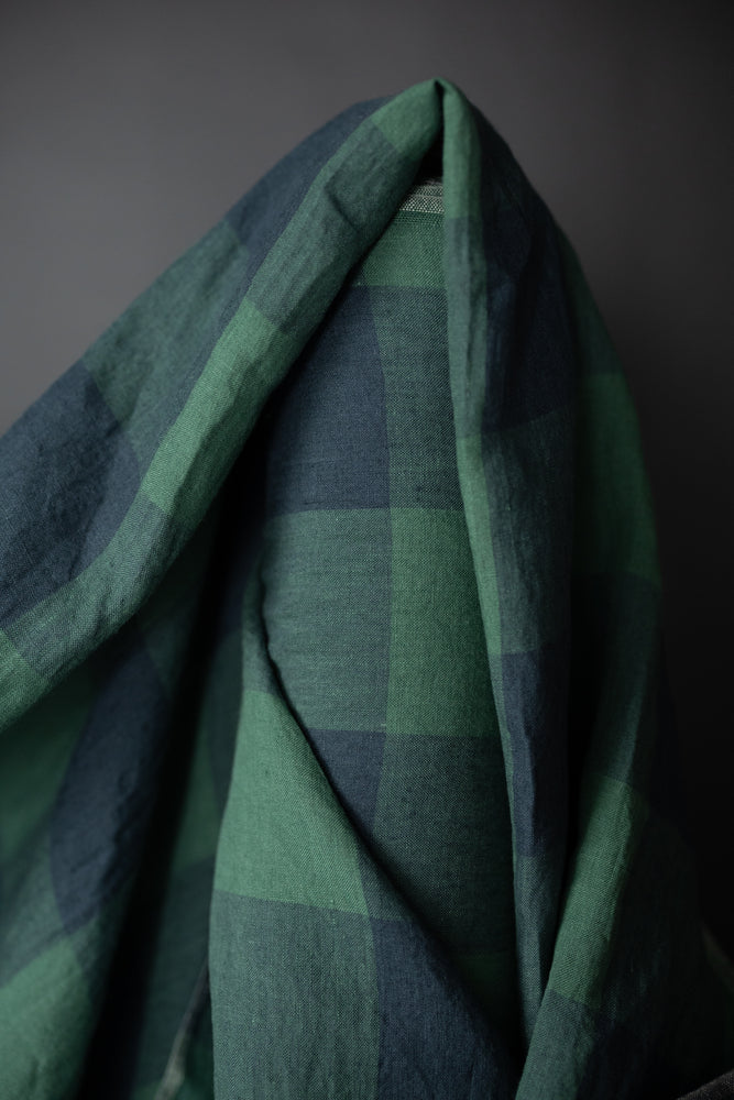 LINEN 170gsm • ELBA GINGHAM • $86.00/metre