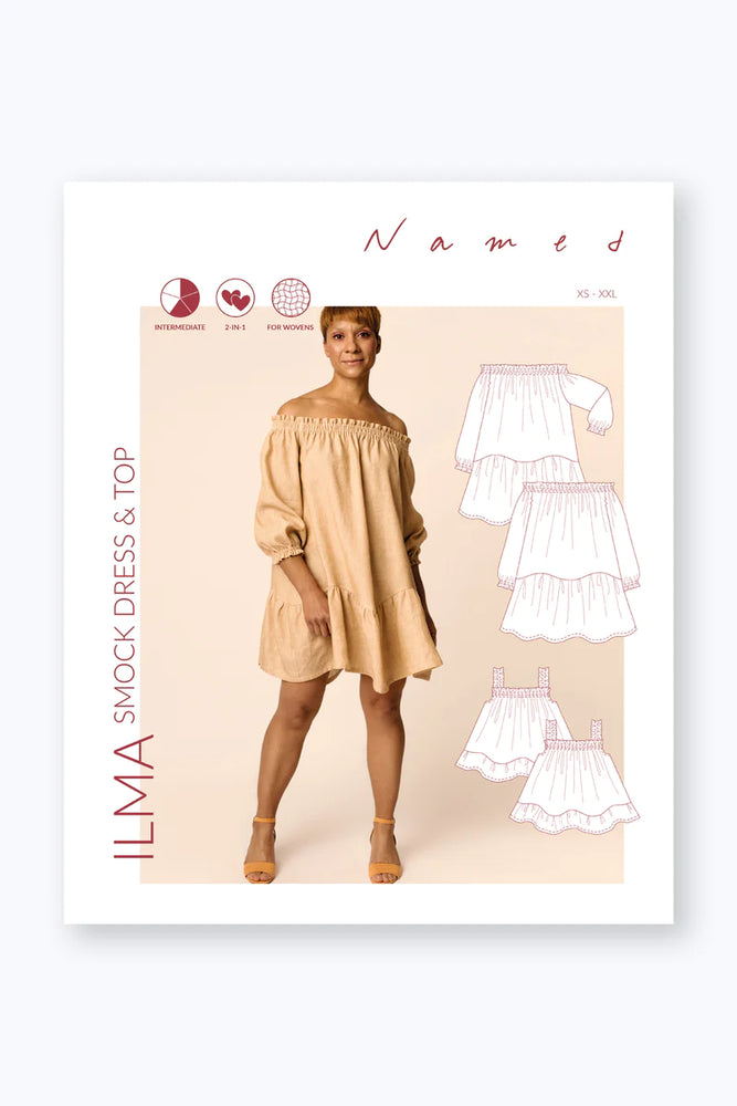 ILMA SMOCK DRESS & TOP • PDF Pattern