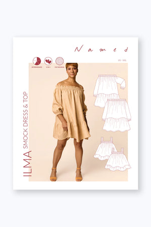 ILMA SMOCK DRESS & TOP • PDF Pattern