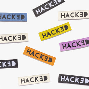 HACKED • Woven Labels