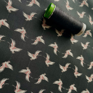 COTTON MARLIE-CARE LAWN • HERON HALO $36/metre