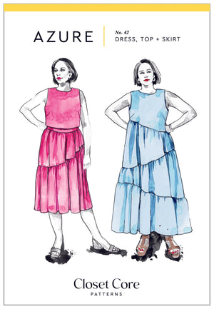 AZURE DRESS, SKIRT & TOP • Pattern
