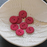 MOTHER OF PEARL BUTTONS • Fuschia • 15mm