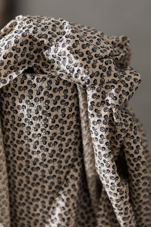 ORGANIC COTTON SEERSUCKER • DONGURI • Jouy Blue $52.00/metre