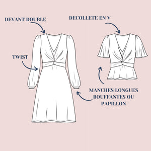 SOLSTICE DRESS & BLOUSE • Pattern