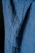 QUILTED COTTON JACQUARD • Ahoy Blue $75/per metre ($37.50/per 1/2 metre)