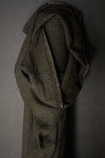 LINEN/COTTON BLEND 180gsm • Frontier Forest-Black  by Merchant & Mills - Pattern Scissors Frock Australia