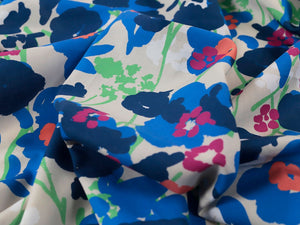 COTTON LAWN • MELISSA • Cobalt $45.00/metre