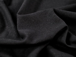LINEN/VISCOSE BLEND • RIVIERA • Black $52.00/metre