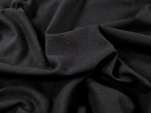 LINEN/VISCOSE BLEND • RIVIERA • Black $52.00/metre