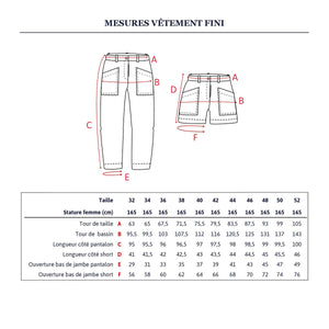 BERLIN Pants & Shorts • Pattern