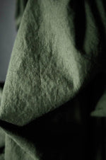 LINEN/RECYCLED LINEN/ORGANIC COTTON •  Elan Green $82.00/metre