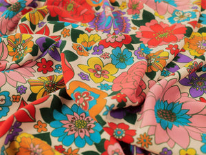 VISCOSE CREPE • MAGGIE • Cream $52.00/metre