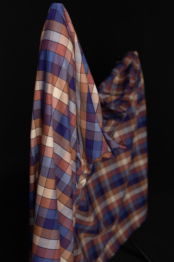 ORGANIC COTTON GINGHAM •  MAGRITTE $49.00/metre