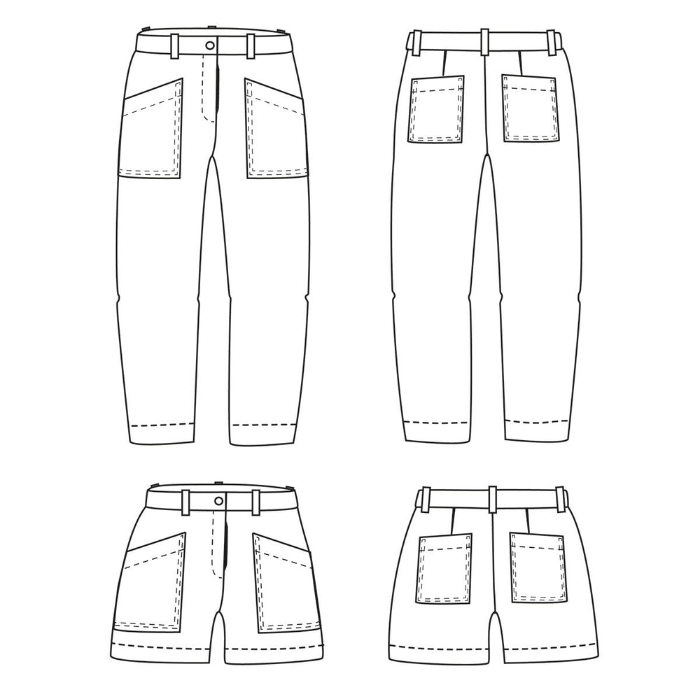 BERLIN Pants & Shorts • Pattern