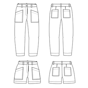 BERLIN Pants & Shorts • Pattern