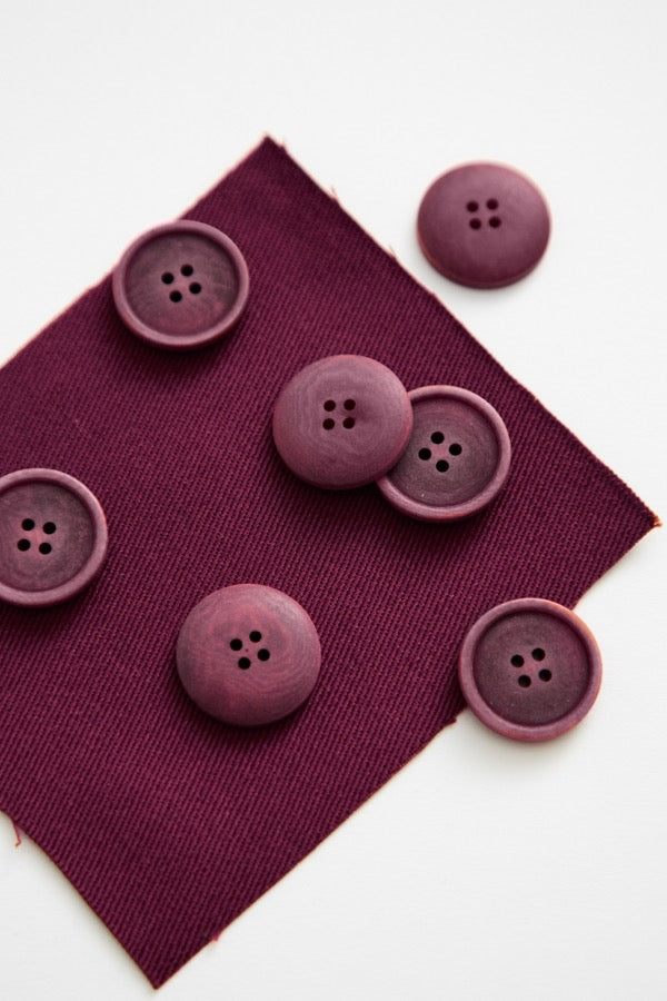 BLAZE COROZO BUTTONS • Fuchsia • 20mm