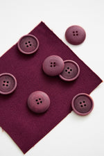 BLAZE COROZO BUTTONS • Fuchsia • 20mm