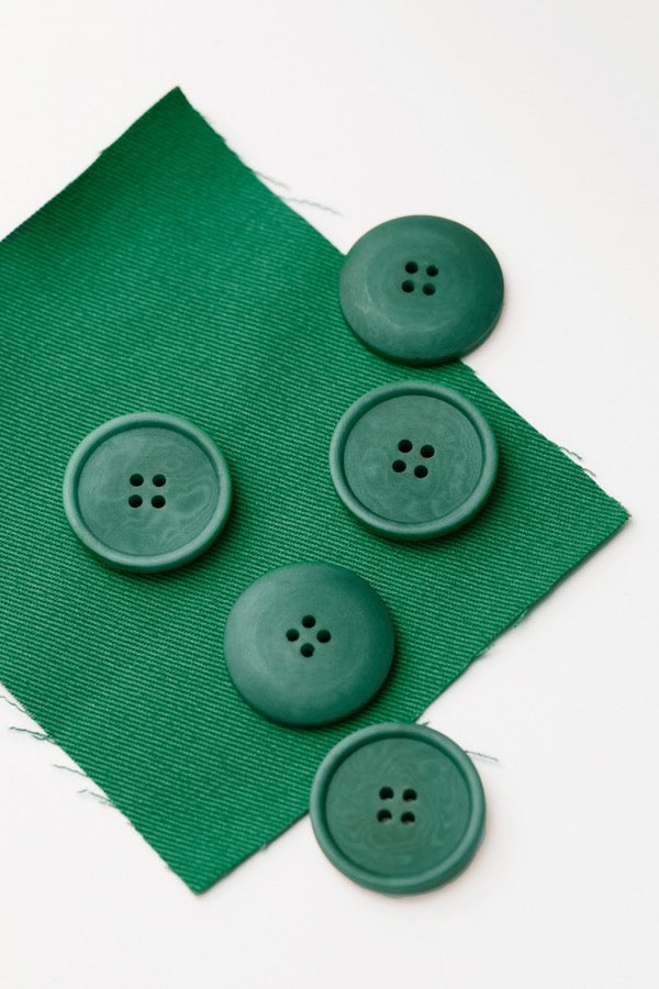BLAZE COROZO BUTTONS • Jolly Green • 28mm