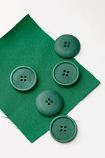 BLAZE COROZO BUTTONS • Jolly Green • 28mm