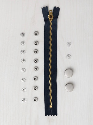 ZIPPER FLY FRONT JEANS • Making Kit