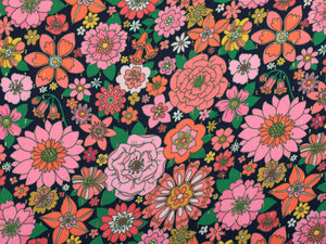VISCOSE LUREX SPOT • MAGGIE • Navy • Remnant 125cm