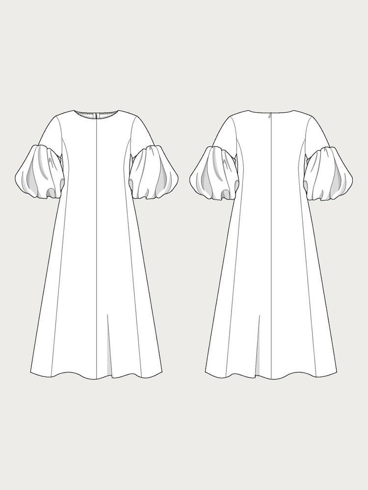 BALLOON SLEEVE DRESS • Pattern