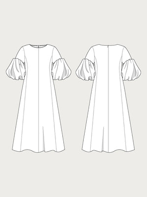 BALLOON SLEEVE DRESS • Pattern